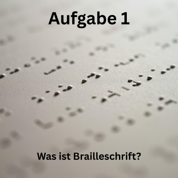 Aufgabe 1 Braille